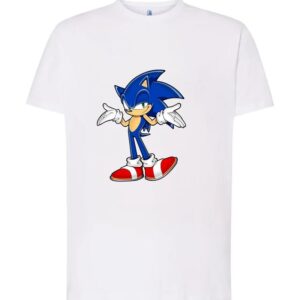 Μπλούζα με στάμπα Sonic!